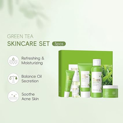 Cleanser,Face Serum, Face Cream, Eye Cream, Facial Mask And Mud Mask,Moisturizing Skincare Set 